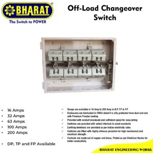 Off-Load Change Over Switch BHARAT
